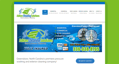 Desktop Screenshot of greensboropressurewashing.com